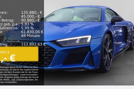Audi R8 14.231 km 135.880 € Gelsenkirchen 45894