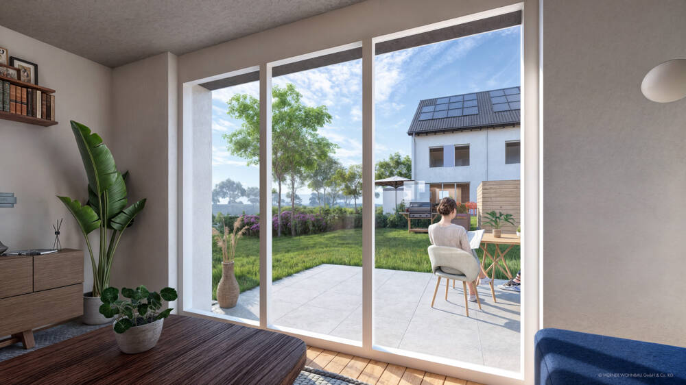 Schlüsselfertiges KfW-40-NH Reihenhaus in DO Mengede mit Sonder-Afa 5+5 % KfW-Förderung 4 zimmer