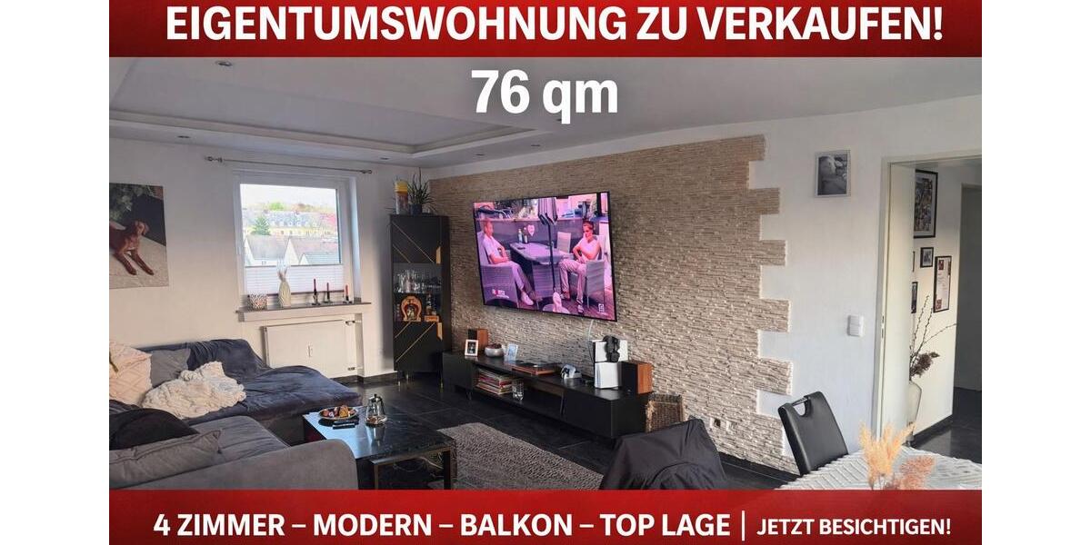 Dachgeschoßwohnung Gladbeck Brauck - 3.5 Zimmer, 76 m&sup2;, 155.000&euro; | Angebot:26980802