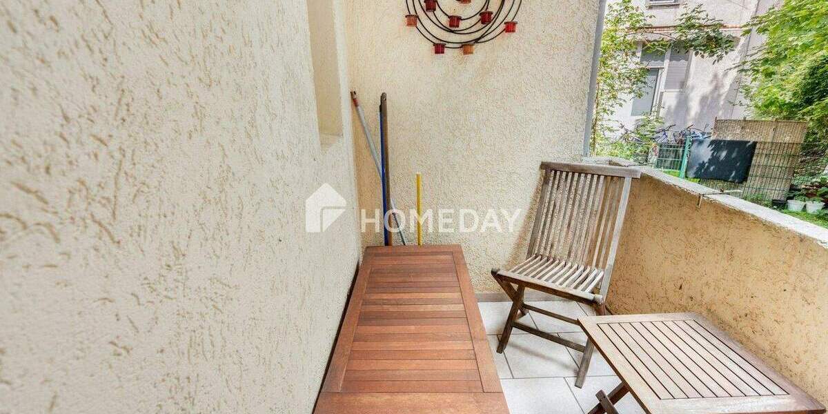 Sofort bezugsfrei: Charmante Erdgeschosswohnung mit Loggia und Gartenmitbenutzung 2 zimmer