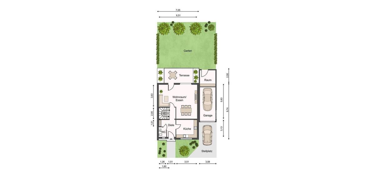 Doppelhaushälfte Schwerte - 4 Zimmer, 111 m&sup2;, 420.000&euro; | Angebot:26437026