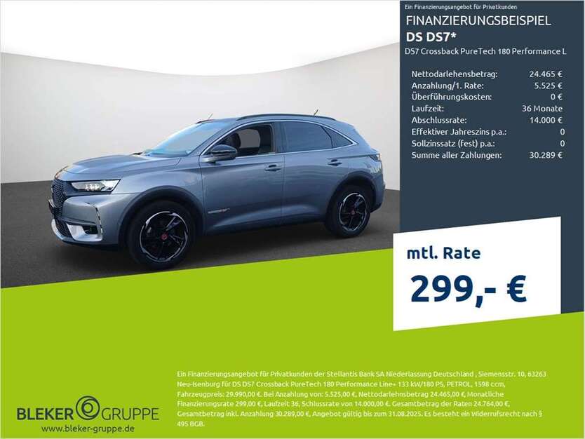 DS Automobiles DS 7 Crossback 43.339 km 28.680 € Dortmund 44263