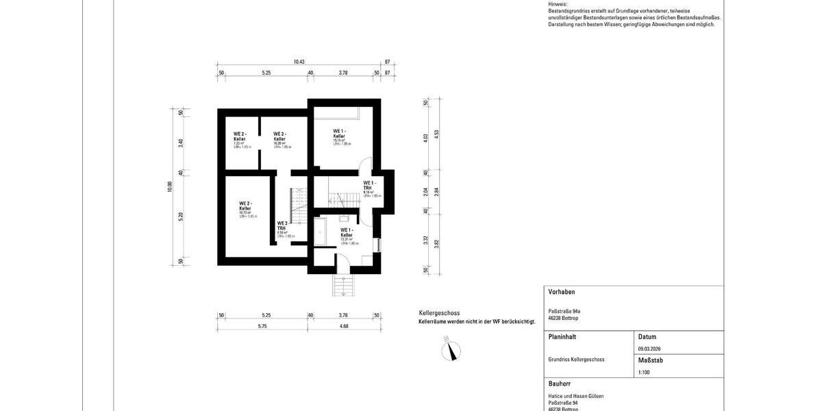 Doppelhaushälfte Bottrop Batenbrock - 6 Zimmer, 170 m&sup2;, 340.000&euro; | Angebot:24984276