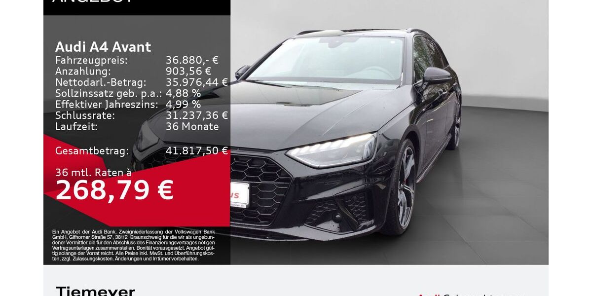 Audi A4 31.090 km 36.880 &euro; Oberhausen 46047