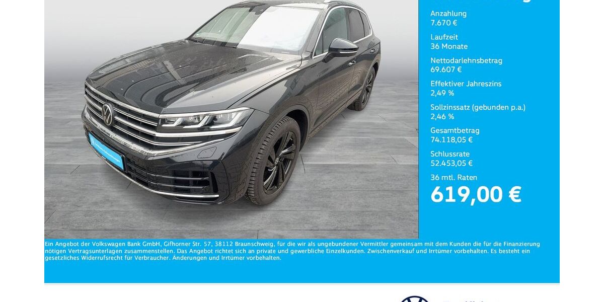 VW Touareg 7.041 km 77.755 &euro; Dortmund 44141