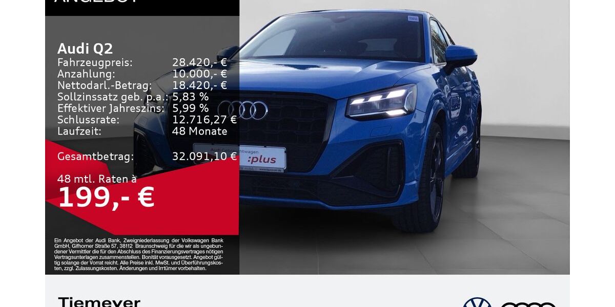 Audi Q2 20.690 km 26.440 &euro; Gelsenkirchen 45894