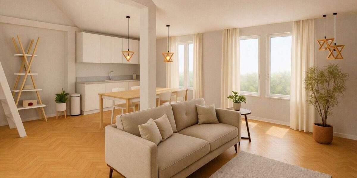 Exklusive 2,5-Zimmer-Neubau-Dachgeschosswohnung mit Panoramablick über Dortmund (DG-Ausbau mit AfA) 2 zimmer