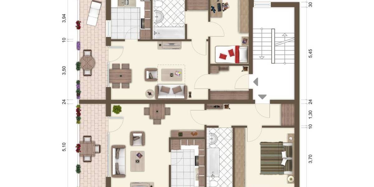 Gepflegtes Wohn-Geschäftshaus in Wuppertal-Barmen mit Potential zimmer