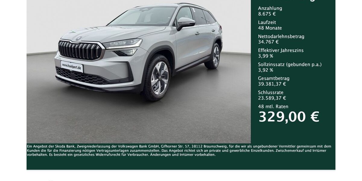 Skoda Kodiaq 14.200 km 43.391 &euro; Dortmund 44309
