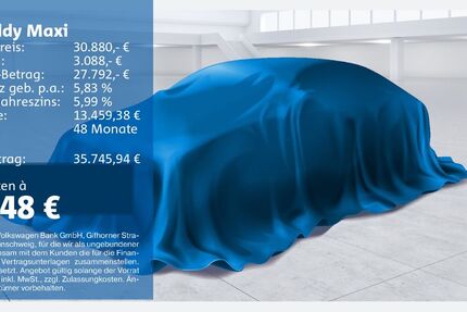 VW Caddy 52.603 km 30.880 &euro; Recklinghausen 45663