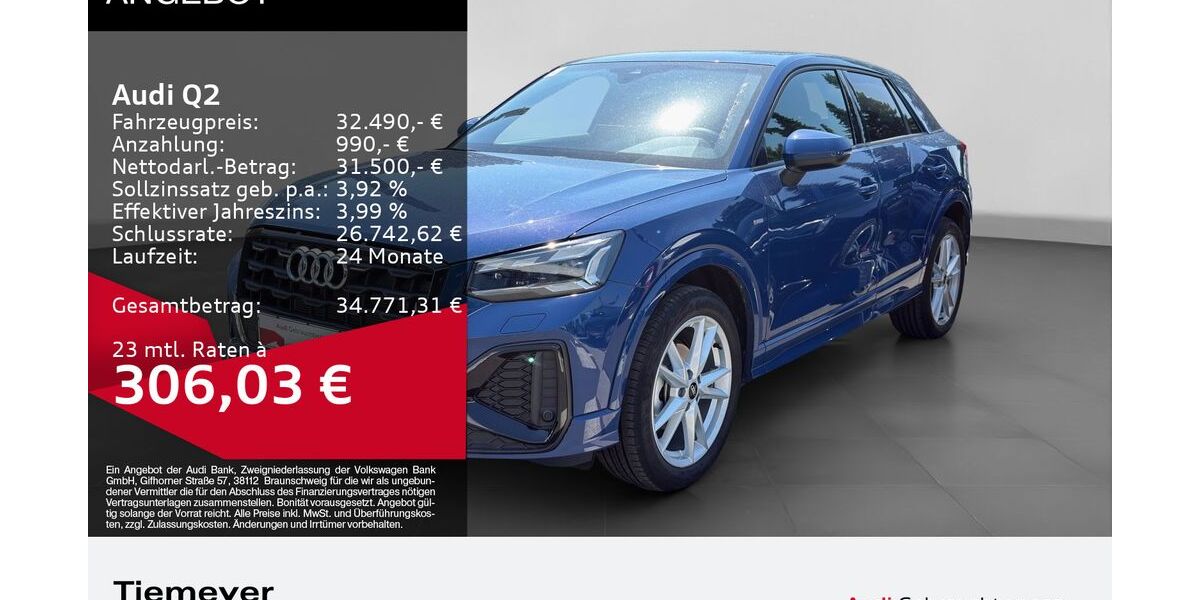 Audi Q2 8.740 km 32.490 &euro; Gelsenkirchen 45894