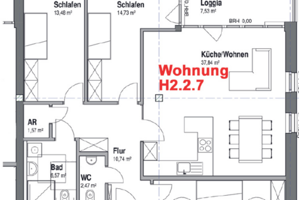 Wohnung zum Mieten in Haltern am See 1.455 € 111.91 m² 4 zimmer