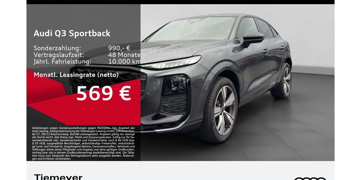 Audi Q3 4.999 km 52.240 &euro; Oberhausen 46047