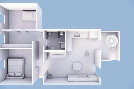 Charmante 3- Zimmer Wohnung mit Weitblick auf die Ruhr zimmer