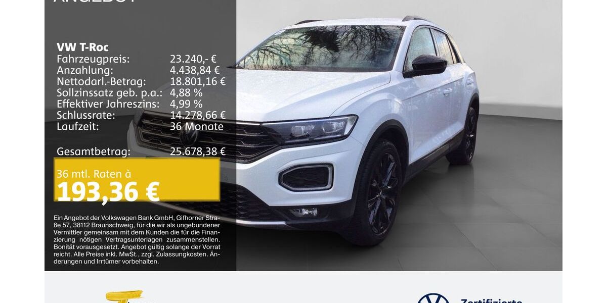 VW T-Roc 27.963 km 23.240 &euro; Gelsenkirchen 45894
