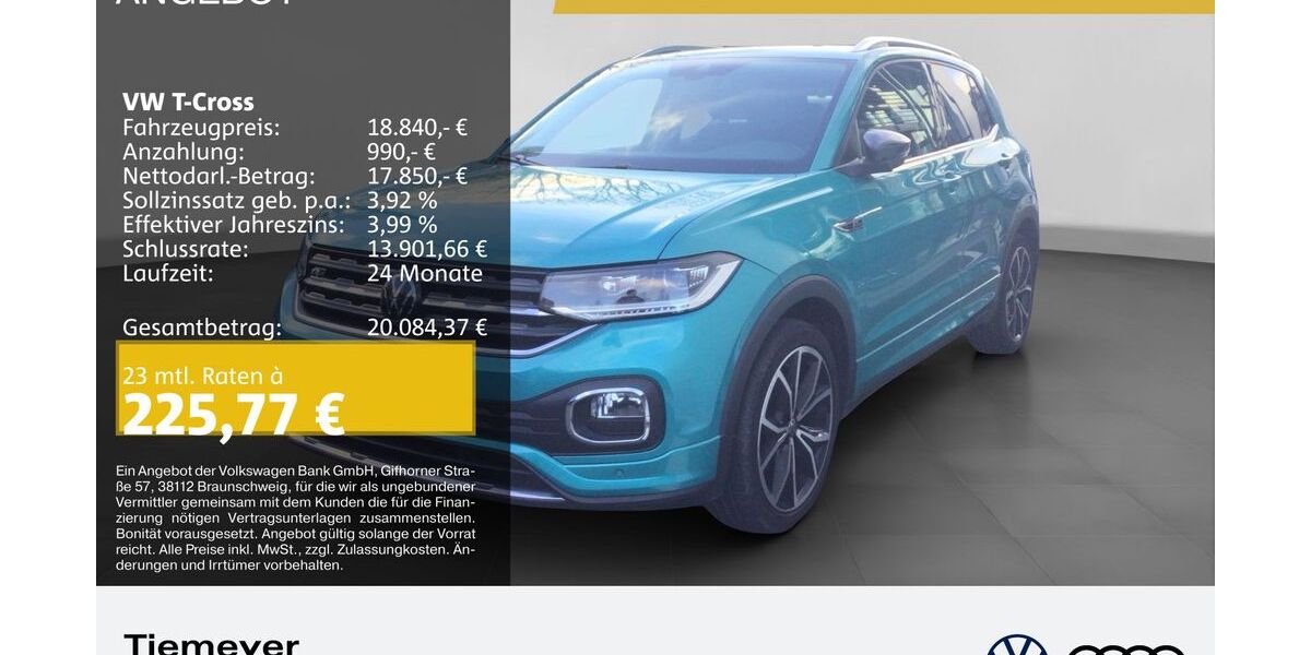 VW T-Cross 82.844 km 18.390 &euro; Gelsenkirchen 45894