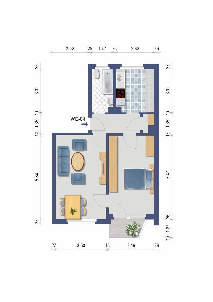 Drei Eigentumswohnungen in guter Lage in Lennep im Paket zu kaufen. 4 zimmer