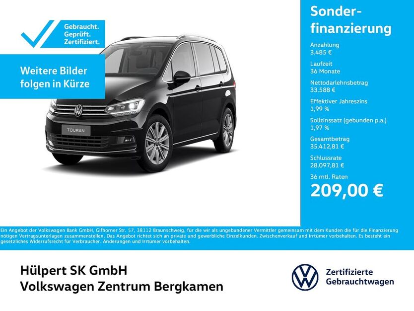 VW Touran 8.324 km 37.073 € Bergkamen 59192