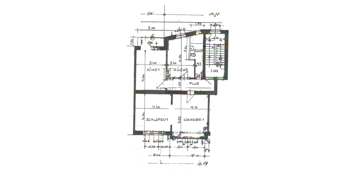 Gemühtliche 2-Zimmer Wohnung mit Balkon in Dortmund - Bövinghausen - Etagenwohnung Dortmund Bövinghausen | Angebot:17005378