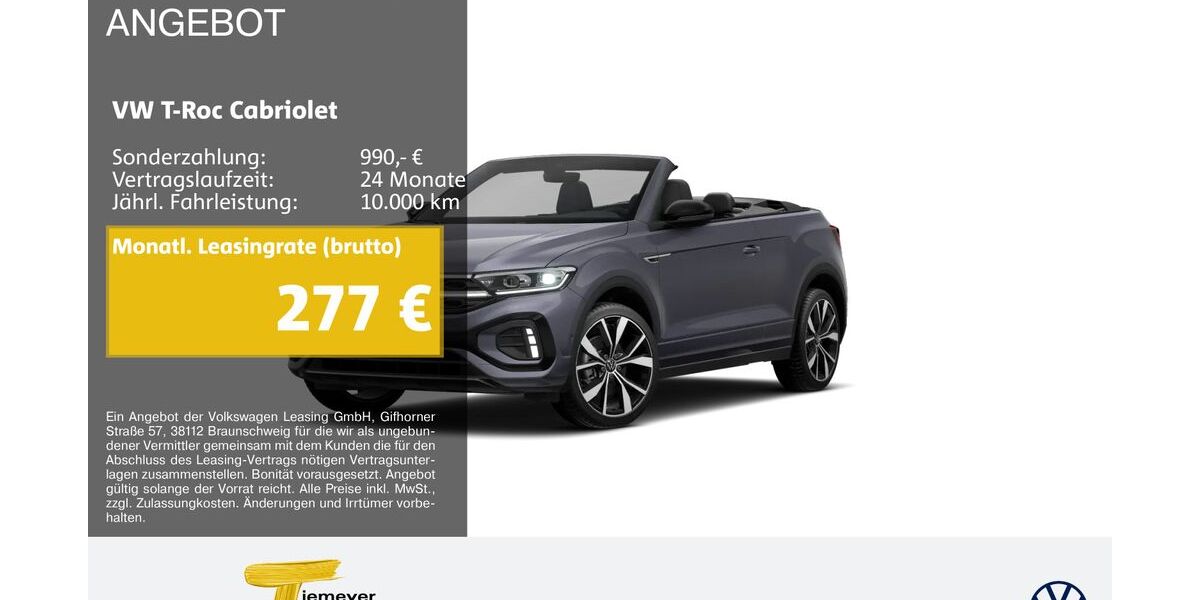 VW T-Roc 10.337 km 34.440 &euro; Herne 44653