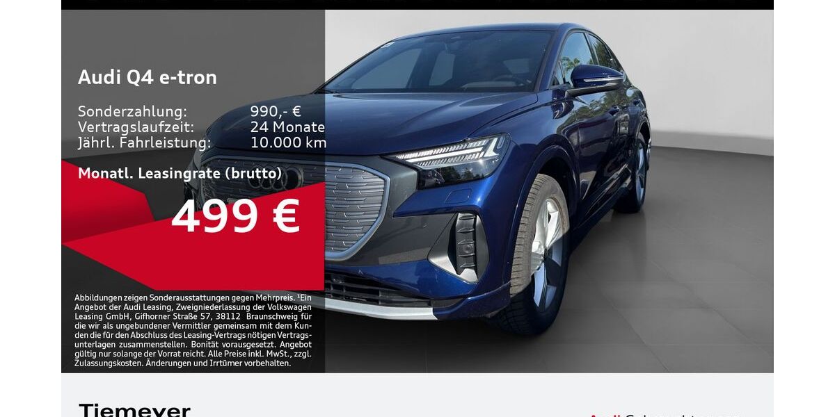 Audi Q4 e-tron 10.442 km 44.770 &euro; Gelsenkirchen 45894